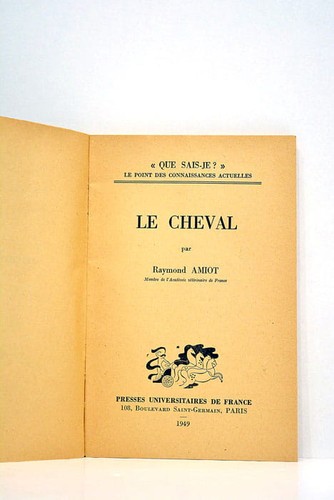 Cheval paris 1949 - cheval,